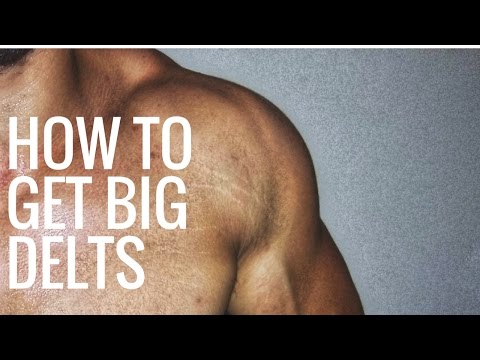 How To Build BIG Shoulders AT HOME -(NO Equipments)✔