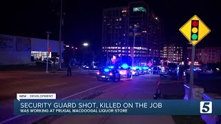 Friends, employees remember security officer killed in Frugal MacDoogal shooting