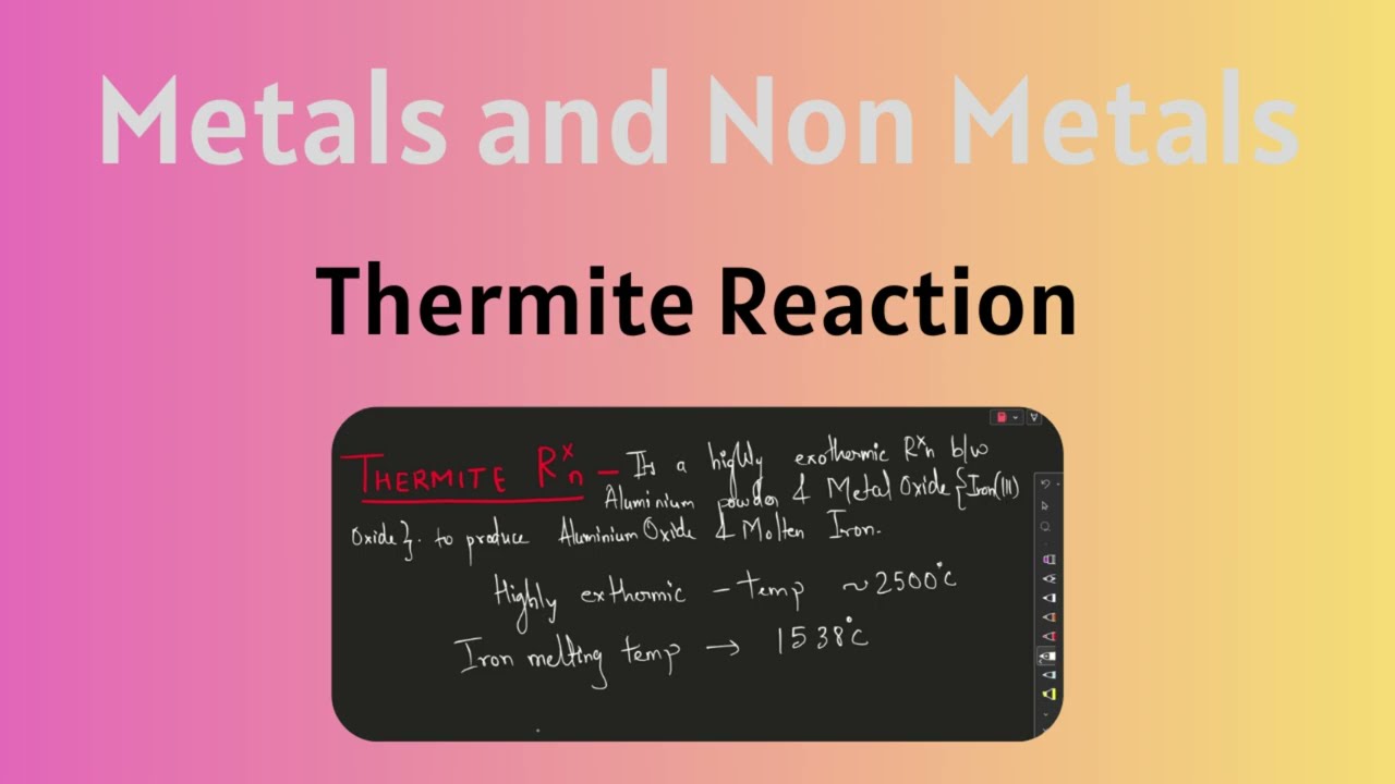 Thermite =🔥Fire!!