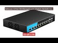 Bullscom 12-Port 10G Managed Layer 3 Switch | 8x RJ45 + 4x SFP... — Best Buy 2026 | Great Quality!
