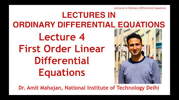 Lecture 4 First Order Leibnitz