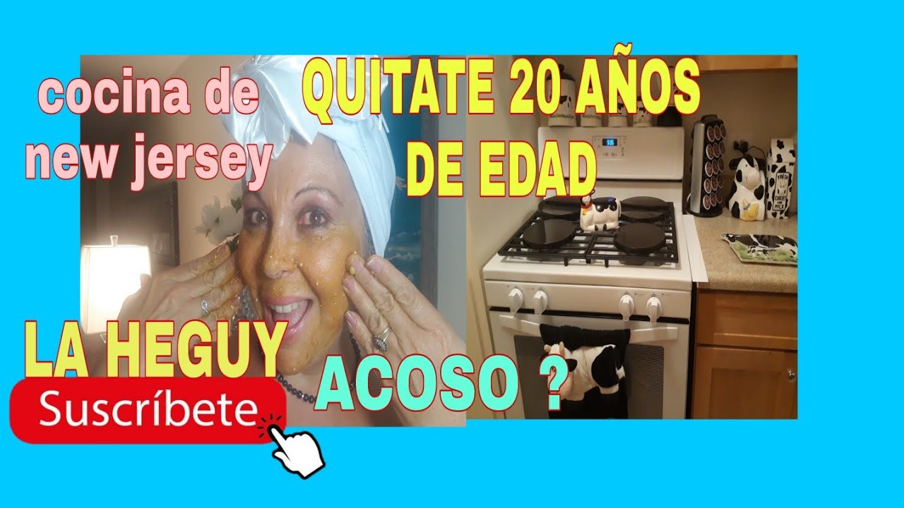 makeup artist MASCARILLA PARA VERTE 20 AÑOS MAS JOVEN,CURCUMA Y AGUACATE /TOUR POR MI COCINA DE NEW JERSEY/ACOSO ?