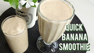 65. How to make a Quick banana Avocado smoothie | Healthy Smoothie #juicing