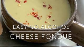 EASY PEASY CHEESE FONDUE  Without Alcohol @HerdCorner screenshot 2