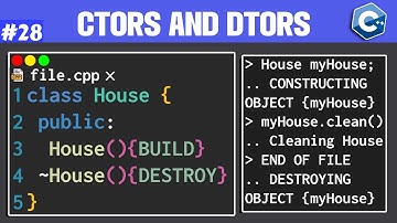 Constructors and Destructors in C++ OOP