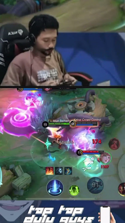 Kocak!!!Pada bubar datang Masha. #skylarkgaming #mobilelegends