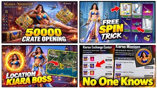 🔴50000 UC Kiaraa Nakshatra Crate Opening | 🔥 FREE Kiaraa Spin | All Missions & Token Use | BGMI screenshot 1