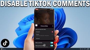 How To Disable Comments On TikTok Post