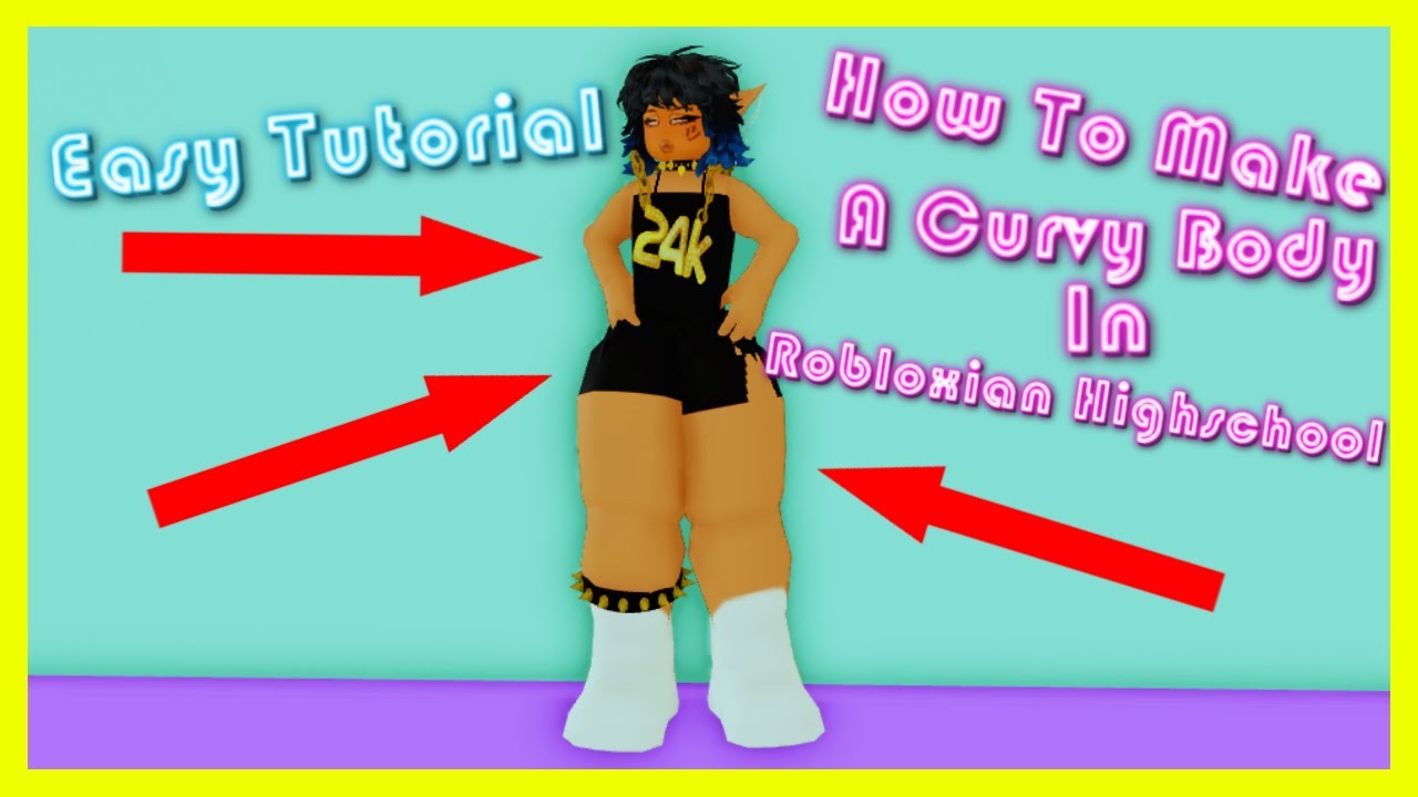 How To Make A Curvy Body In Rhs Youtube