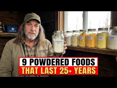 9 Powdered Foods That Outlast the Collapse — and 2 That Quietly Go Rancid