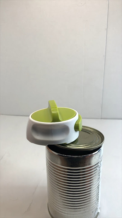 Joseph Can Opener - How to open a can quickly, easily, and clean cut! 