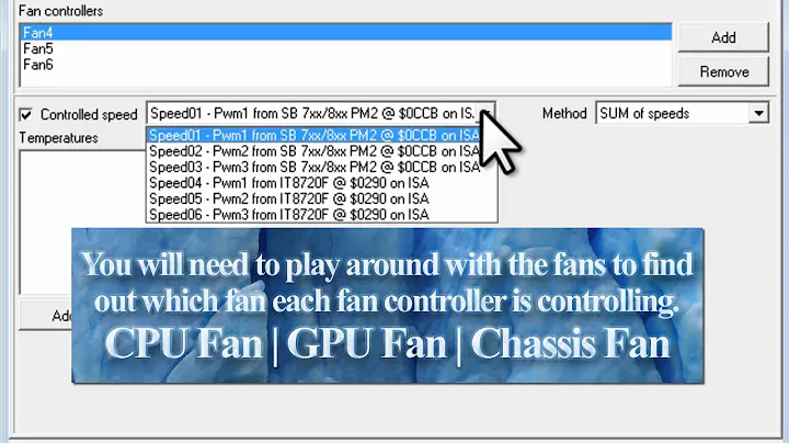 Control Fan Speeds With SpeedFan [Tutorial]