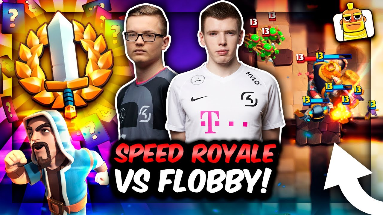 GRÖßTER LACHFLASH MEINES LEBENS durch FLOBBY?! 😂 | Speed Royale Ladder ...