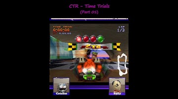 Crash Team Racing (CTR) - Time Trials (Part 01) - HIGHLIGHT REEL | #sullystreams #crashteamracing