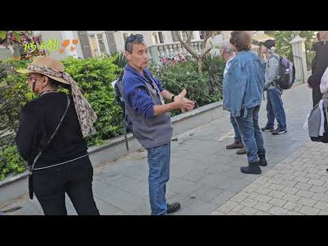 הדרכה ברחוב אלנבי בית שלוסברג 