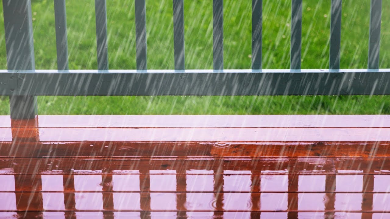 Rain Sounds for Sleeping | Fall Asleep & Stay Sleeping with Rainstorm White Noise | 10 Hours