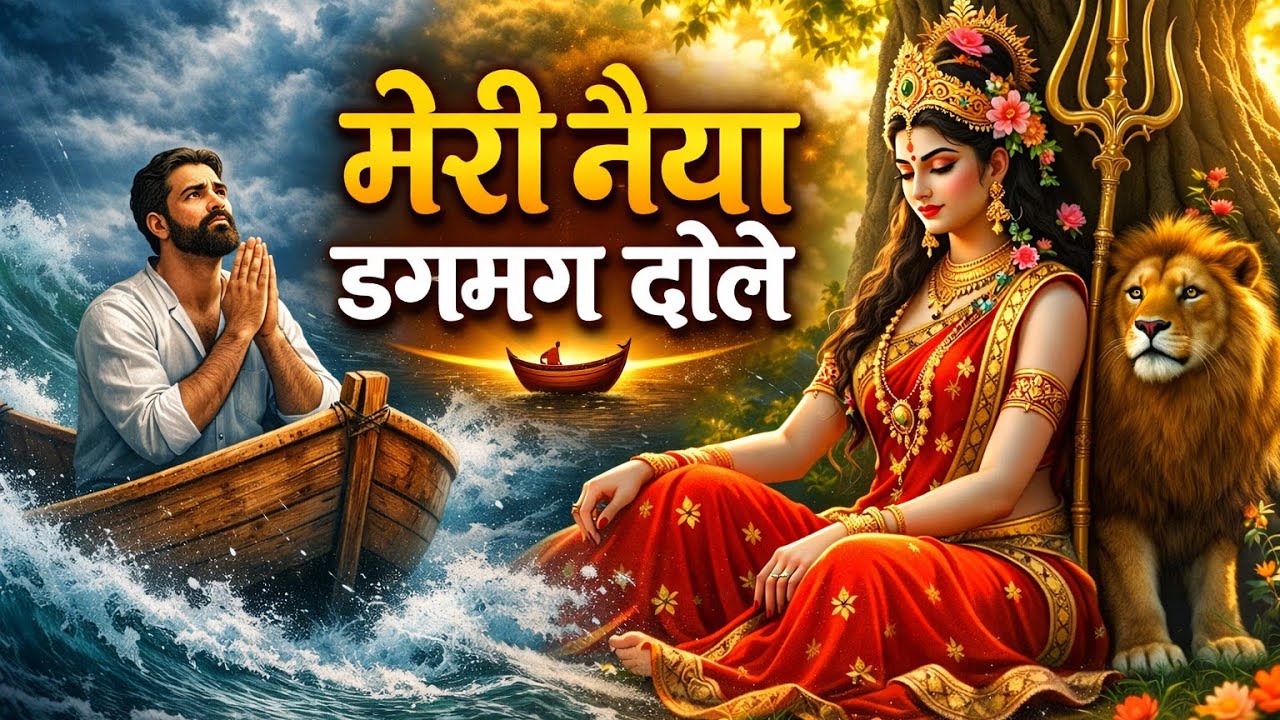 मेरी नैया डगमग डोले 🚩 | Maa Durga Bhakti Song | Navratri Special Bhajan | #MaaDurga #BhaktiSong