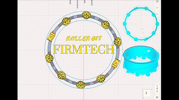 FIRMTECH Roller Bit Core Barrel Ring design