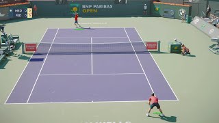 TopSpin 2K25 - Daniil Medvedev vs Roger Federer - Indian Wells