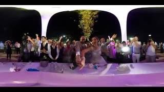 Tiziana And Clayton's Wedding Highlights VR 360