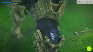 Shadow of the Colossus - Never Give Up - 4th Colossus (Phaedra) Climbing Trick - Time Attack (Hard)