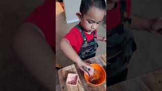 252 Million views❗️Most viewed😍 baby cooking #shorts #cute #baby #comedy #funny #cocomelon #tamil