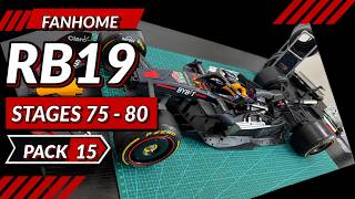 Red Bull RB19 Rear Wing & Exhaust Precision Build : Pack 15 : Stages 75, 76, 77, 78, 79 & 80 Red Bull RB19 Rear Wing & Exhaust Precision Build : Pack 15 : Stages 75, 76, 77, 78, 79 & 80