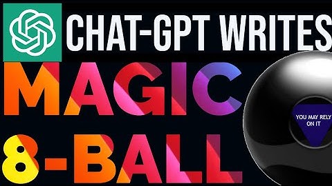 ChatGPT Magic 8-Ball in C#