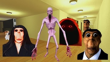 NEXTBOTS vs SPC-096 in LIMINAL HOTEL GMOD #gmod #garrysmod #gmodgaming #nextbots