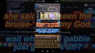 Gabbie Hanna leaked messages with Trisha paytas