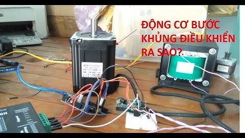 Lập trình vi điều khiển -Phần 265-Điều khiển động cơ bước khủng bằng Arduino Và RF