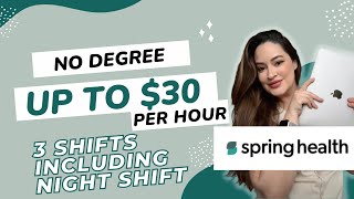 WORK FROM HOME | UP TO $30 AN HOUR | NO DEGREE | VIRTUAL HIRING NOW| HIGH PAYING |NIGHT SHIFT OPTION