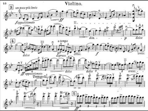 Læge dinosaurus konsonant Lalo, Edouard mvt.3 (violin)Concerto Russe op.29 - YouTube