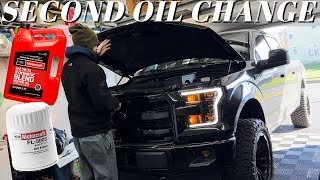 Ford F150 Ecoboost 3.5 Oil Change  DIY