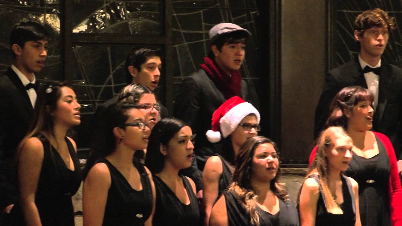 La Habra High School Choir ~ Winter Wonderland 2014 - YouTube