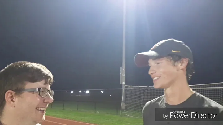 Alek Votava following Glenwood's opening win