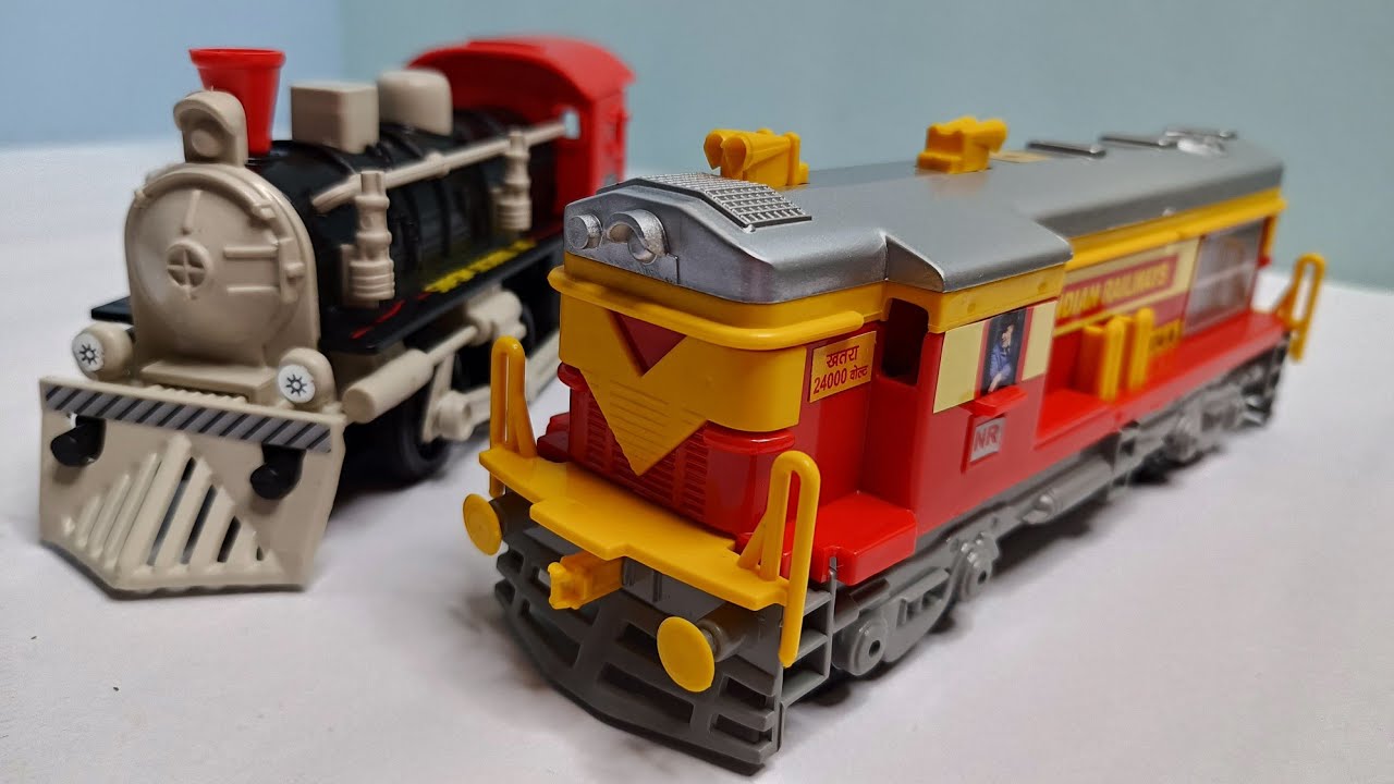 Indian Train Diesel Engine Locomotive Scale Model Unboxing & Review ...