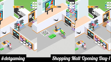 Outlets Rush Game Level-1 | Big Mall Opening Day-1 Walkthrough Android, iOS #detgaming 