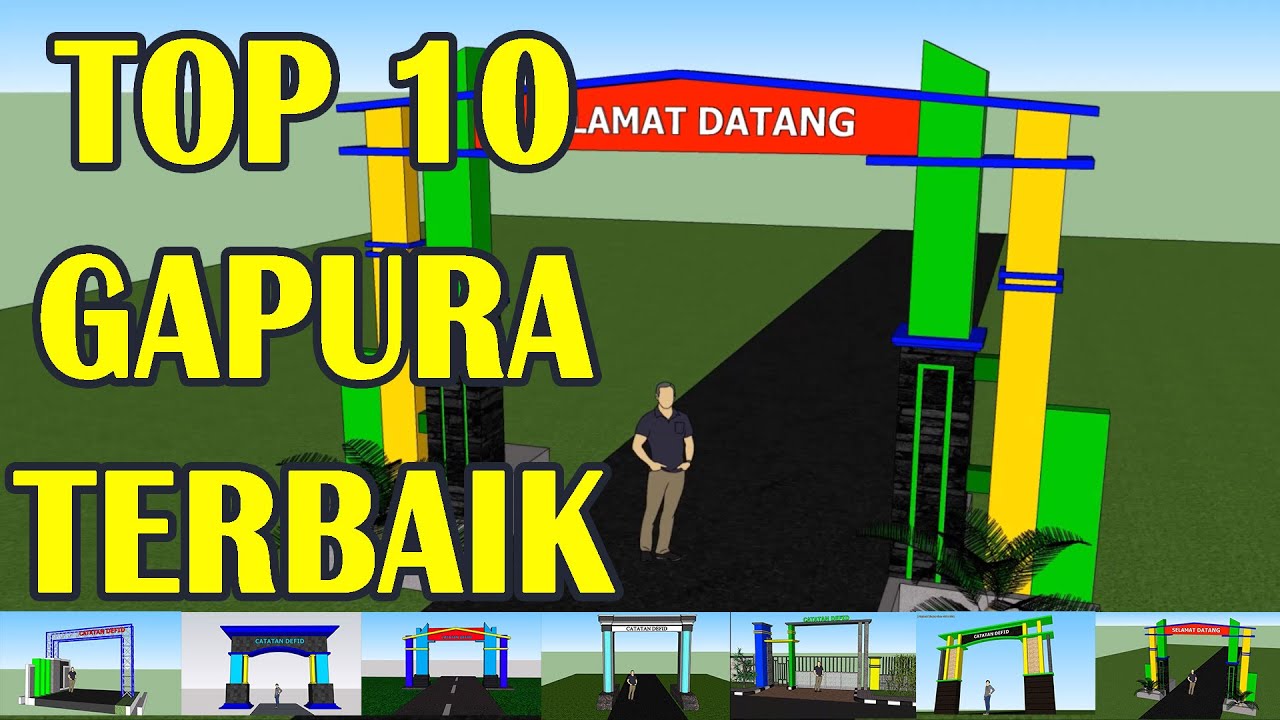 Featured image of post Model Desain Gapura Minimalis Modern Desain minimalis yang terbuat dari baja ini memang 11