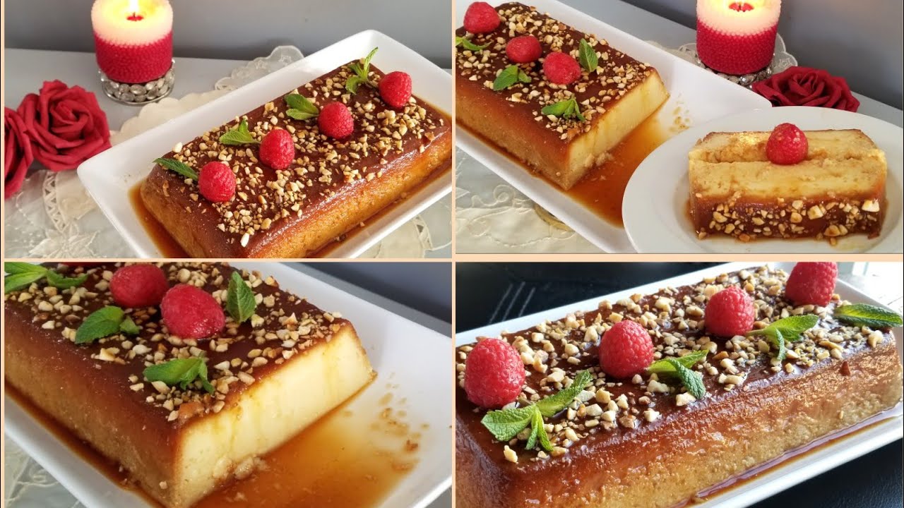 كريم كراميل المقلاة العجيب في دقائق بدون فرن و لا فلان و لا جيلاتين👌Creme caramel
