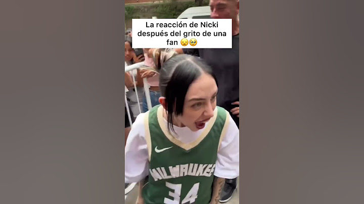 La reacción de Nicki Nicole después de este momento 🥹