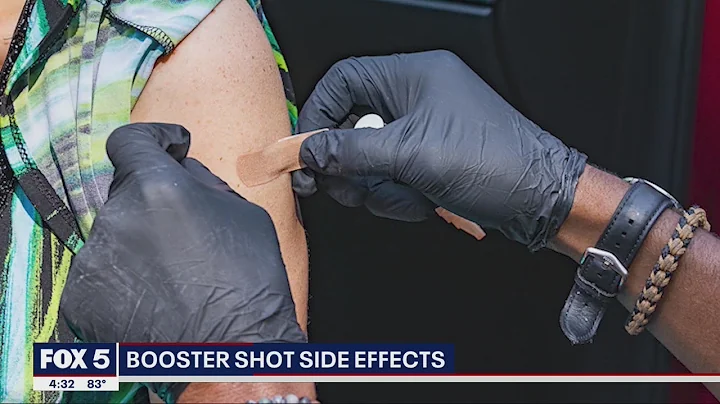 COVID-19 booster shots have mild side effects, CDC says