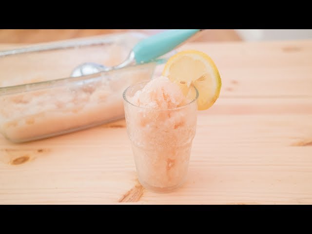 Lychee Iced Tea Granita