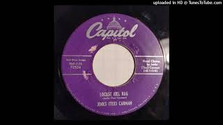 Jenks "Tex" Carman - Locust Hill Rag / My Lonely Heart And I [Capitol, 1953 percussive guitar]