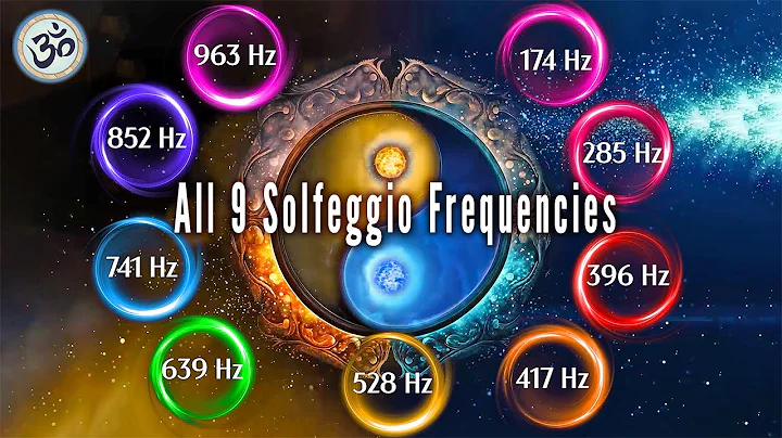All 9 Solfeggio Frequencies, Healing Frequencies, Full Body Aura Cleanse, Full Body Healing