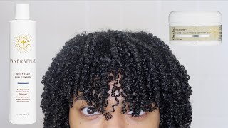 Weekly wash and go | Week 9 | Innersense quiet calm curl control