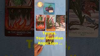 TAURUS **Your Guardian Angel Says ** #taurus #tarot #tarotreading #shorts #sunflowerstarot