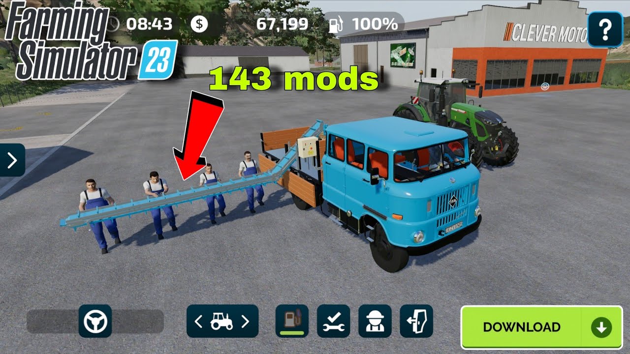 Fs23 mods - IFA W50 Harvester sugarbeet & 150 mods