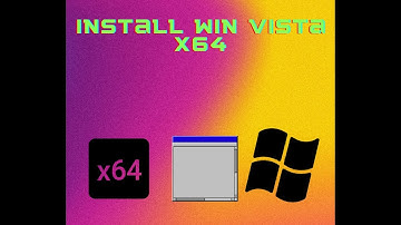 Installing Windows Vista On VMWare