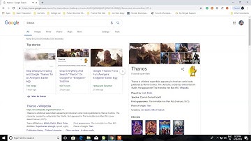 Type Thanos in Google Chrome 😱😱😱😱😱😱